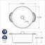 Nordic Ware 10.2" Round Aluminized Round Pan