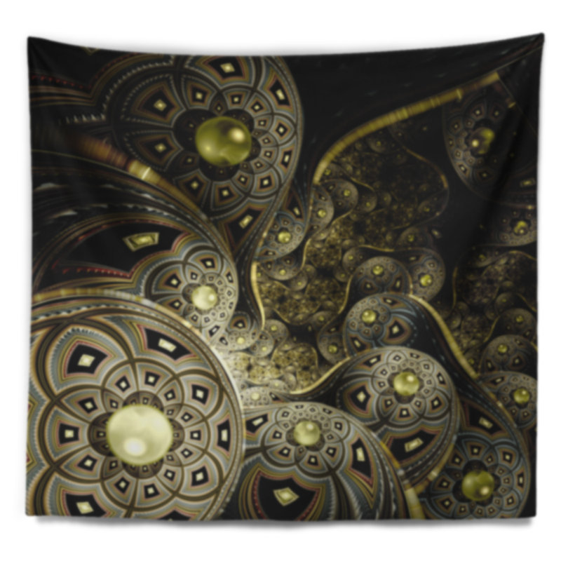 Polyester Tapestry, 78" H x 92" W
