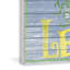 Limonade jaune-art textuel sur bois sans cadre-22379148