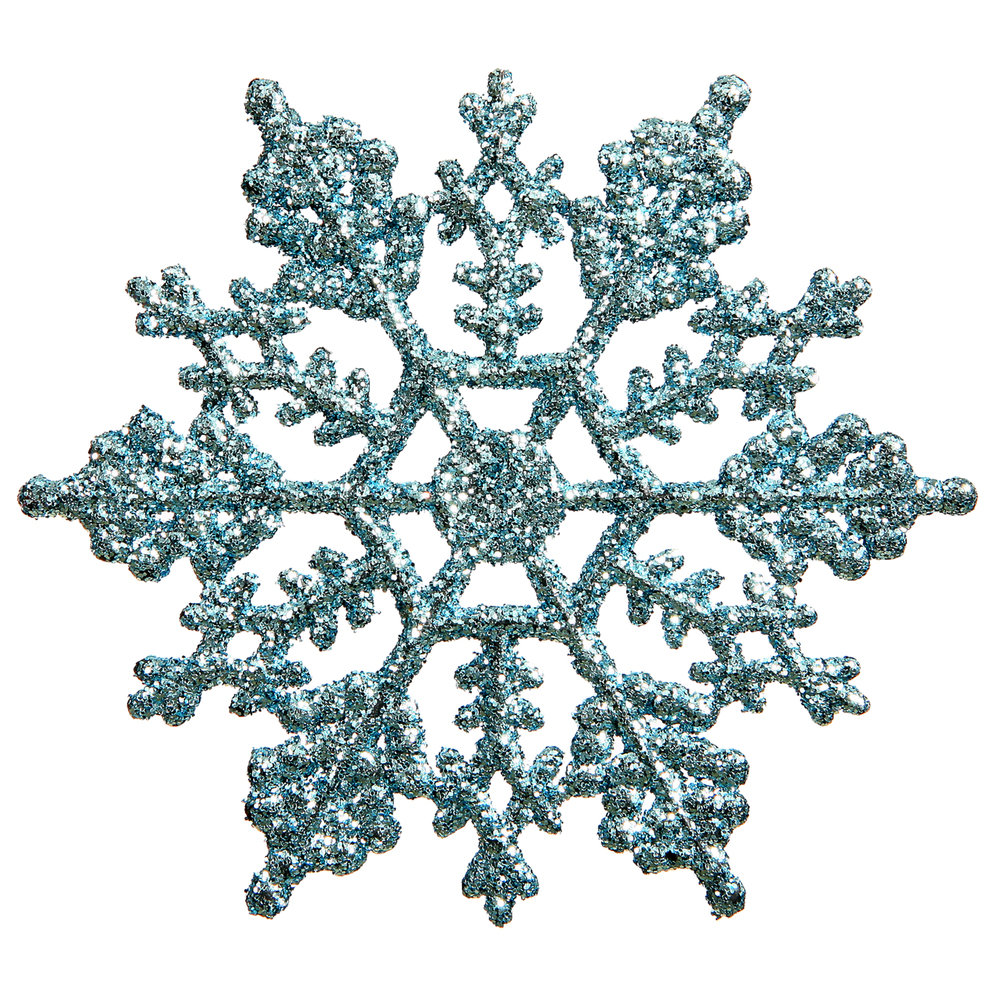 Mercury Row® Glitter Snowflake Ornament & Reviews | Wayfair