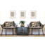 Housse et insert de coussin rectangulaire intérieur / extérieur en mélange de polyester / polyester Ikom-83783698