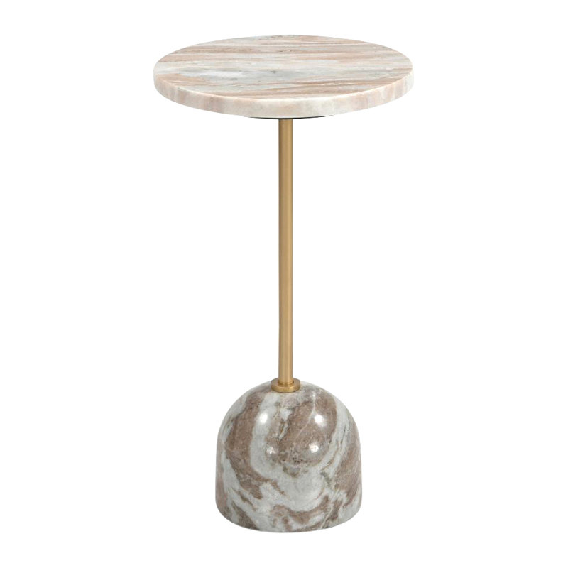 Table basse en marbre taupe Poise