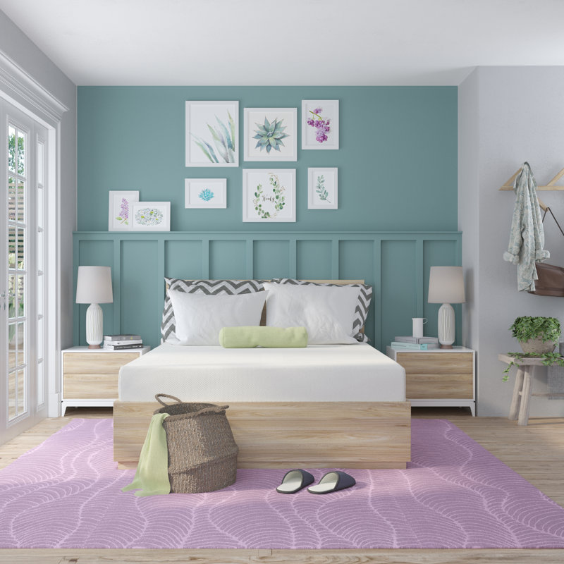 Myles 9'' Medium Memory Foam Mattress, Twin