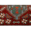 Tapis de la zone en laine rouge/brun 4 pi 10 po x 6 pi "one-of-kind" à la main noué la new age Quintero