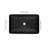 14.38" L -22.25" W -4-3/8 In. H Matte Shell  Glass Rectangular Vessel Bathroom Sink In Black With  Faucet And Pop-Up Drain In Matte Black