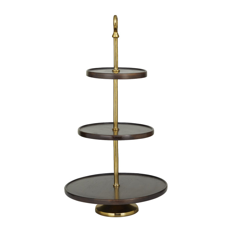 Wood Tiered Stand