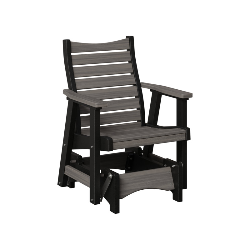 Fauteuil oscillant berlinois Berlin Premium Bristol, Coastal Gray Top/Black Base