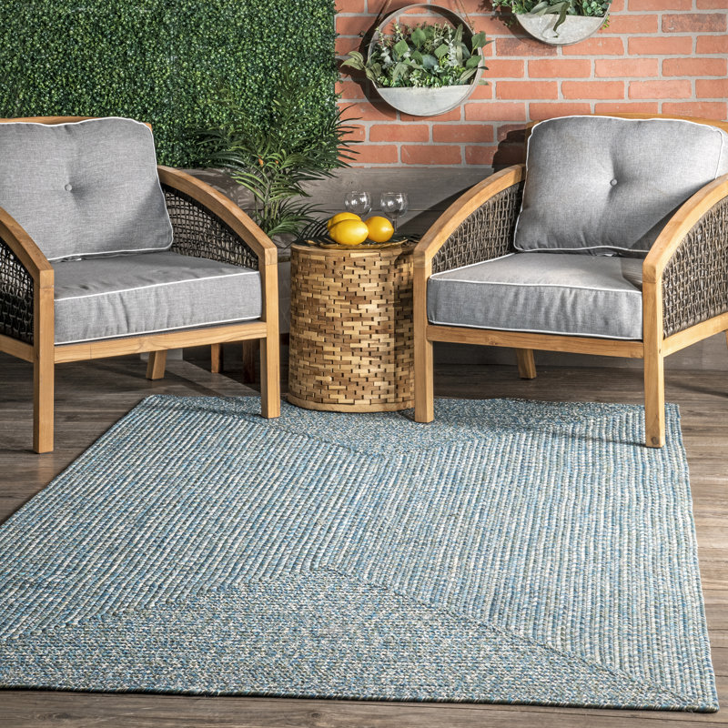 Tapis intérieur / extérieur Zarine, Rectangle 4 pi x 6 pi