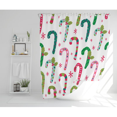 Castor Polyester Shower Curtain Set
