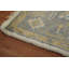 Tapis décoratif transitionnel fait à la main Oushak 3 x 5
