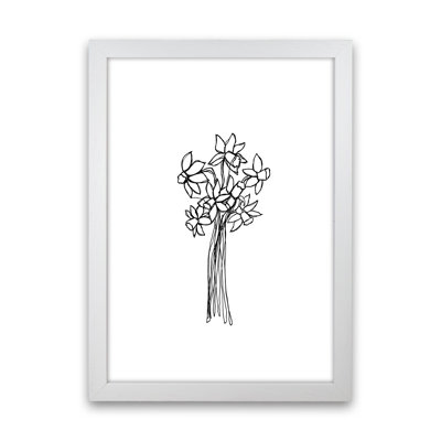 Daffodils Line by Carissa Tanton - Print