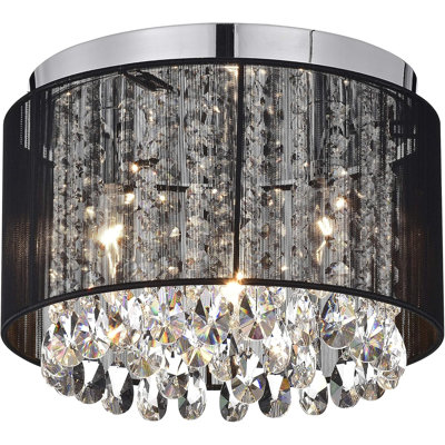 Plafonnier en cristal 3 lumières Chandelier