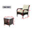 Ensemble de mobilier d'extérieur élégant avec coussins