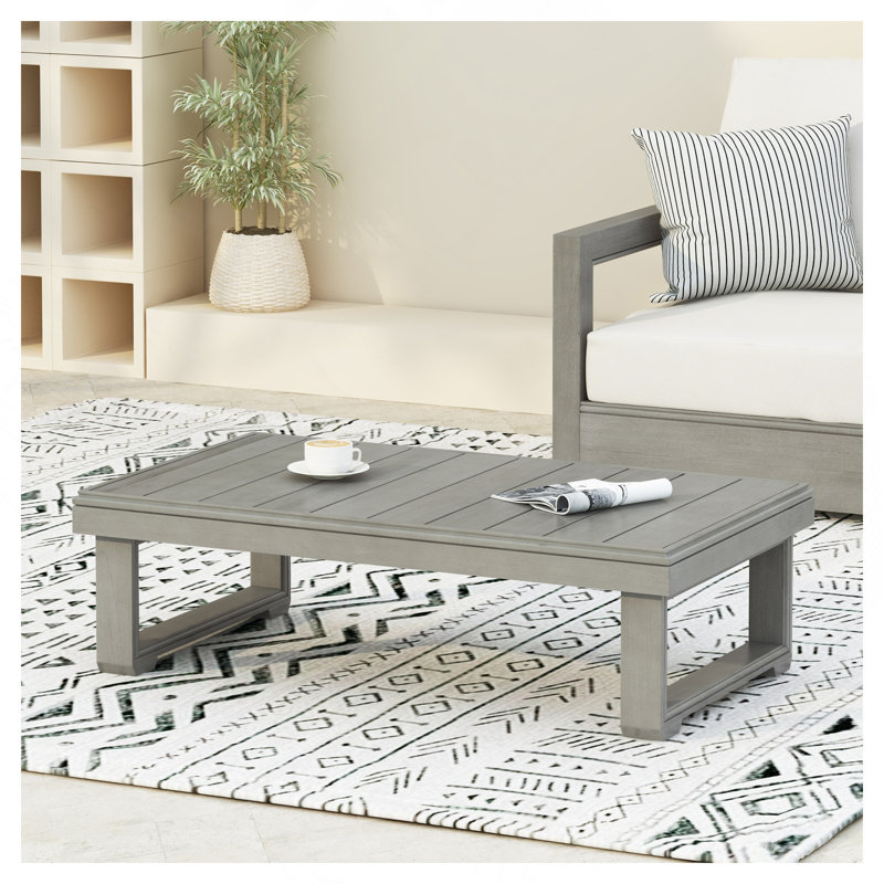 Table basse, Gris clair
