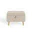 Artus 49cm Wide Rectangle No Pattern Ottoman with Storage-1176938659