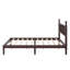 Lit plateforme en bois d'inspiration rétro avec tête de lit en forme de gourde et support en lattes de bois-2004239199-2004239192