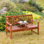 Banc de jardin en bois