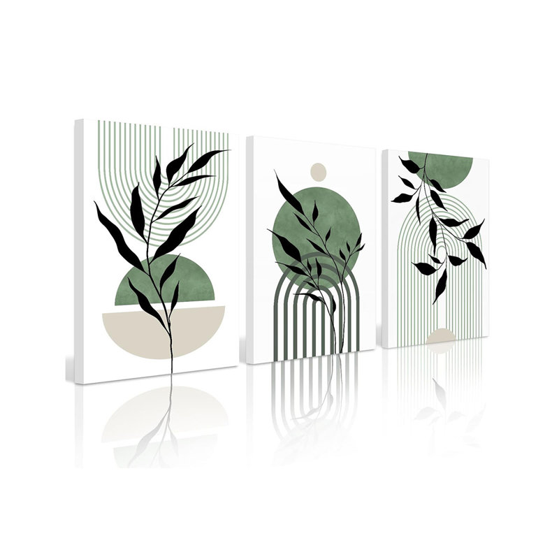 3 Piece Wrapped Canvas Wall Art