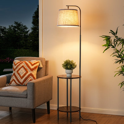 62" Tray Table Floor Lamp