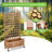 Bardot Wood Planter Box with Trellis-909946488