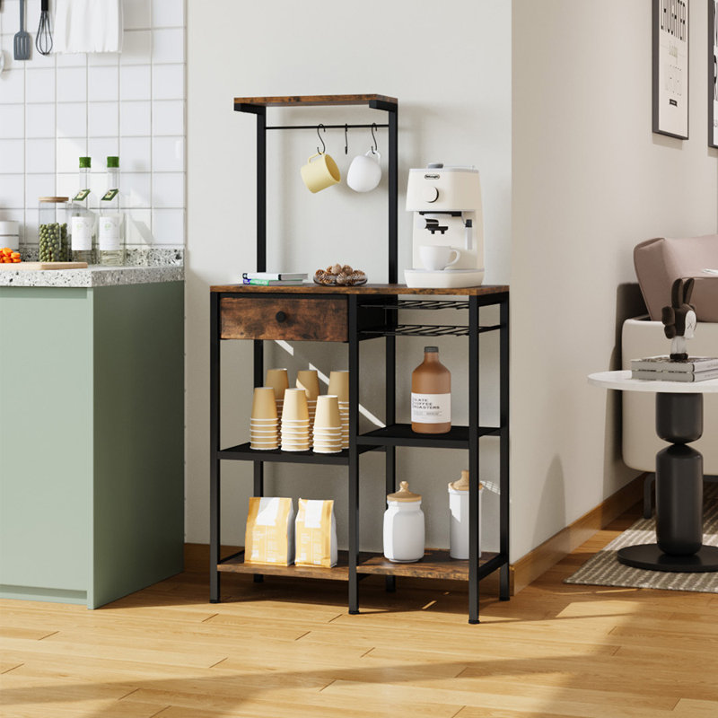 Coffee Station with Drawer