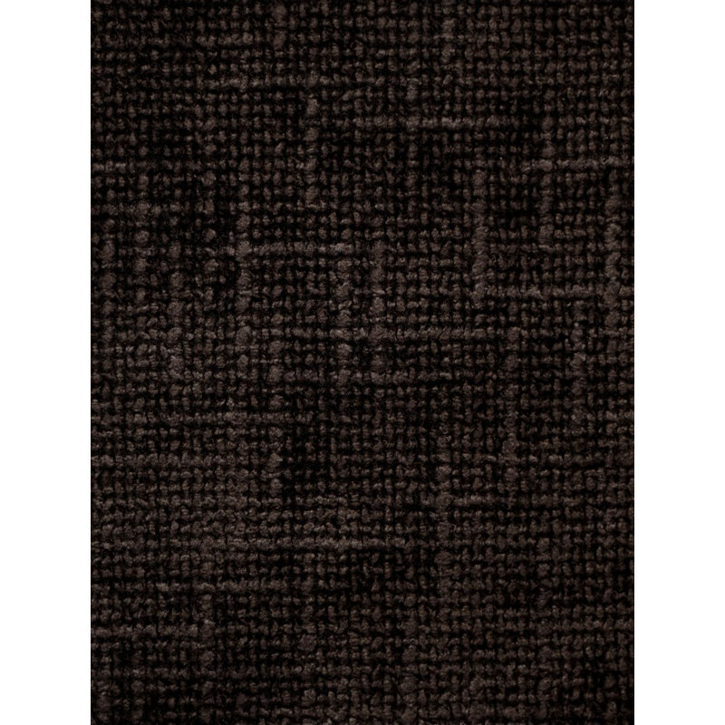 Tissu en chenille Hinson Library Rivoli, Brun foncé