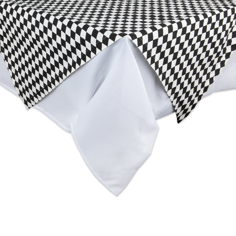 Harlequin Tablecloth, 40" L x 40" W