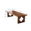 Table de conférence 86,61 po