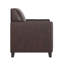 Chaise Adrey LeatherSoft avec structure aux coutures épurées-980595466