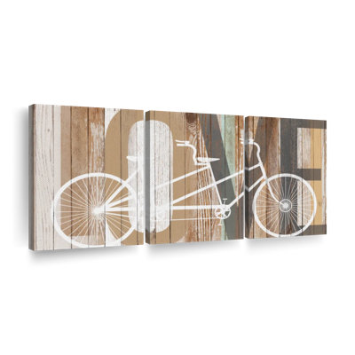 «Vélo Love», reproduction d'art sur toile