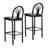 Jevhen Upholstered Counter Stool with Metal Frame