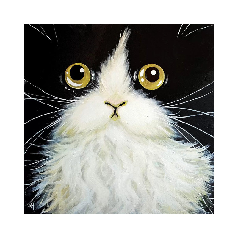 Gatoula 1 Piece Wrapped Canvas Wall Art, 30.48 cm H x 30.48 cm W