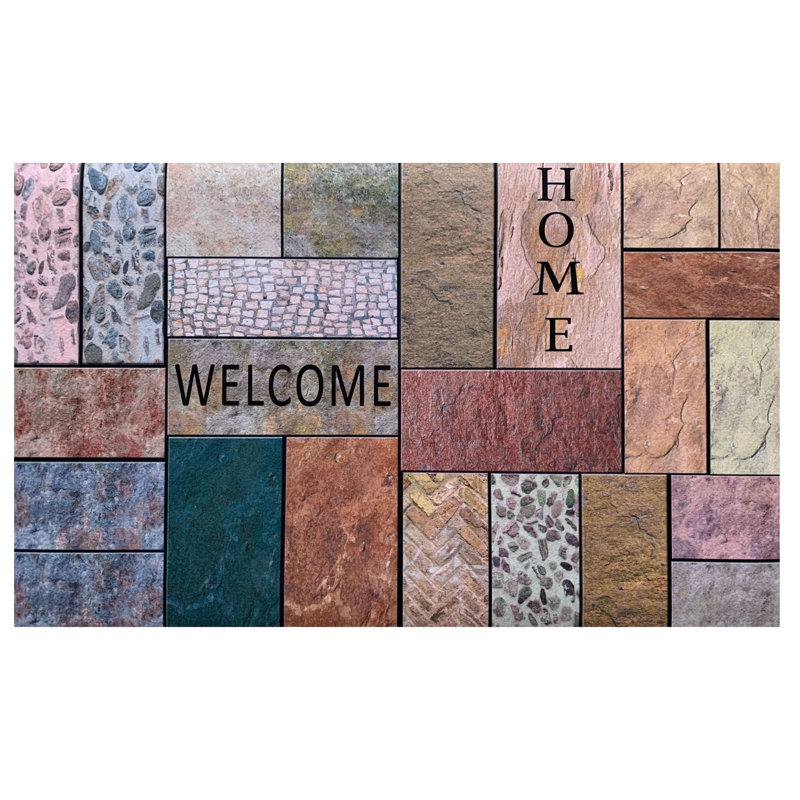 Kulsum Non-Slip Outdoor Doormat