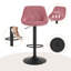 Paynter Swivel Upholstered Adjustable Height Bar Stool with Steel Frame-420153901-314278253