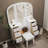 Antique Makeup Vanity Desk with Triple Mirror