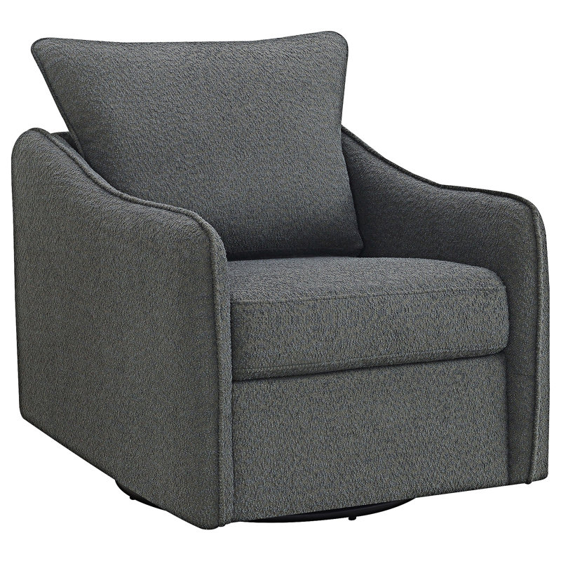 Chaise pivotante, Gris anthracite