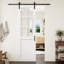 Clear Glass 6-Lite Prefinished Door Slab Solid Manufactured Wood Core Standard Door-134532365