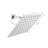 Rain Shower Head High Pressure Rainfall Showerhead Water Saving-113305446