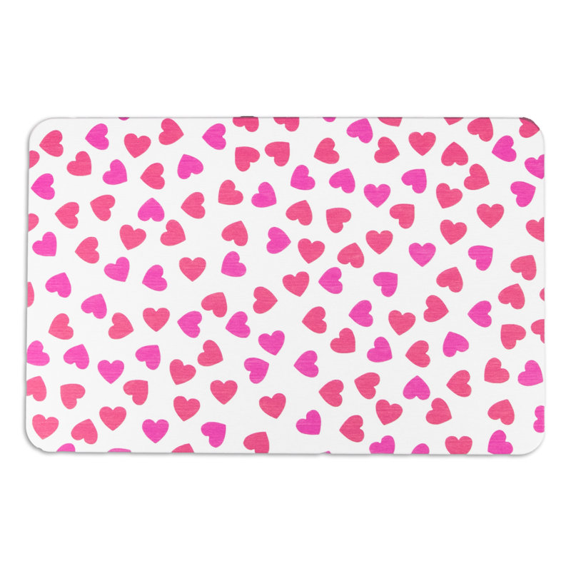 Non-Slip Bath Mat, White