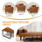 Robertson Faux Leather Futon