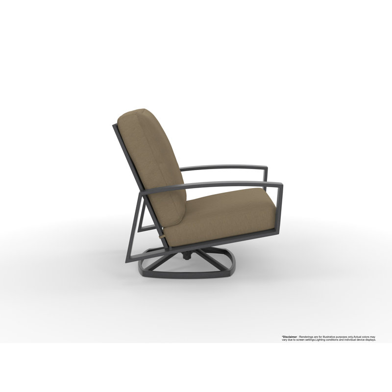 Arc Outdoor Lounge Chair, Sahara Cafe, Carbon Black
