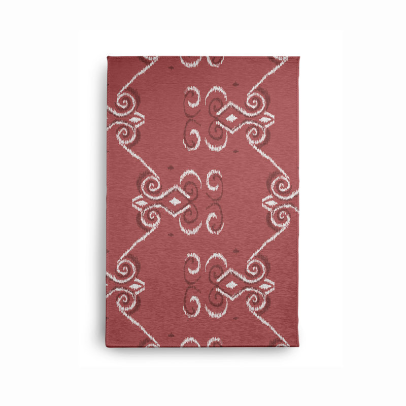 Tapis en chenille 84_Diamonds & Curls, Rectangle 2 pi x 3 pi