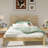 Queen Wood Peters Frame With 27.5" H Headboard