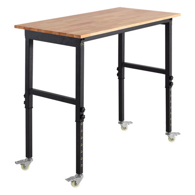 121.92 cm W Steel Top Workbench