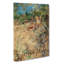 Fox Cubs by Bruno Liljefors - Wrapped Canvas-61854951