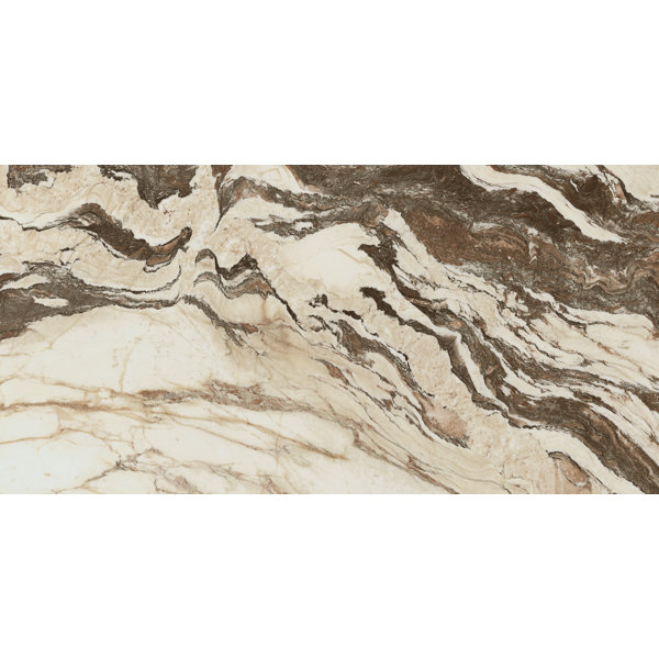 JEM Symphony Red Polished Porcelain Floor & Wall Tile (24"x48")