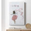 «Girl Catching Wind» - peinture sur toile tendue-167735458
