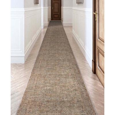 Ervin Juliette Vintage Persian Oriental Beige Flat-Weave Rug