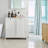Tilt‑Out Laundry Hamper Cabinet with Removable Baskets – Freestanding Laundry Sorter for Bathroom or Laundry Room