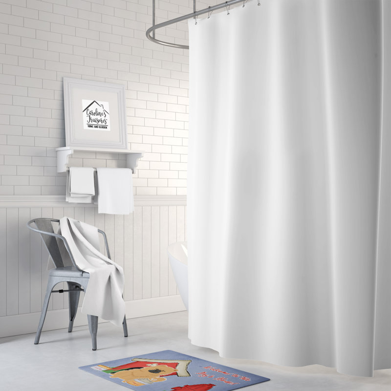 Tapis pour salle de bain Dog House, Crème
